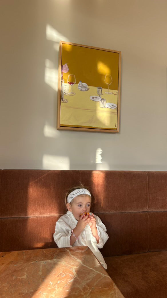 Girls Linen Cloud Blouse