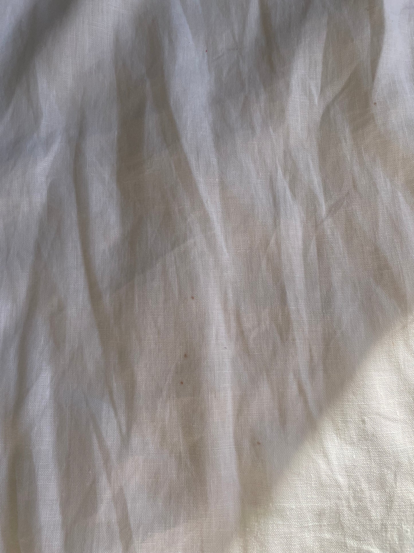 Sample / linen embroidered cami dress / 6