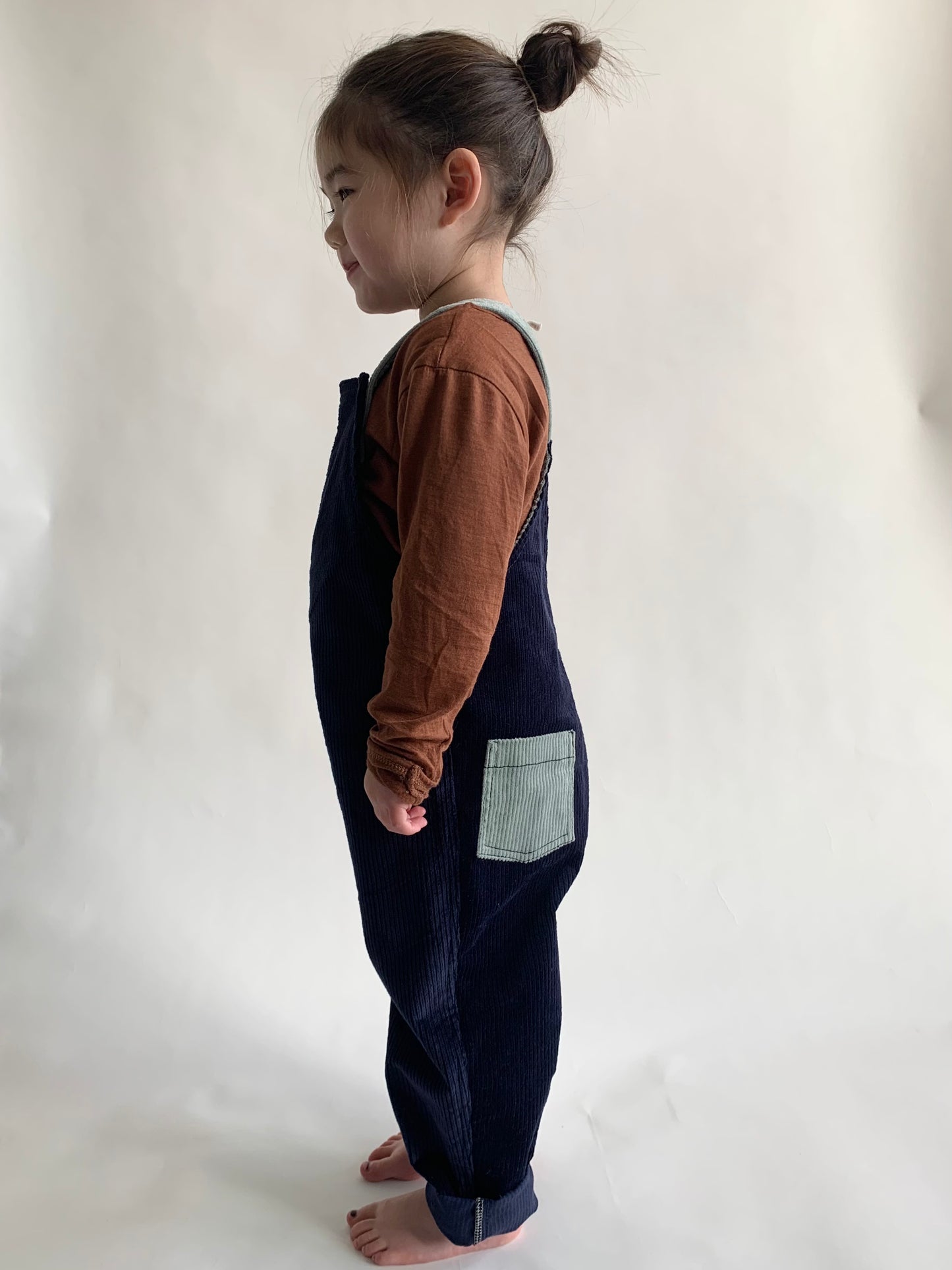 Unisex Corduroy Overalls