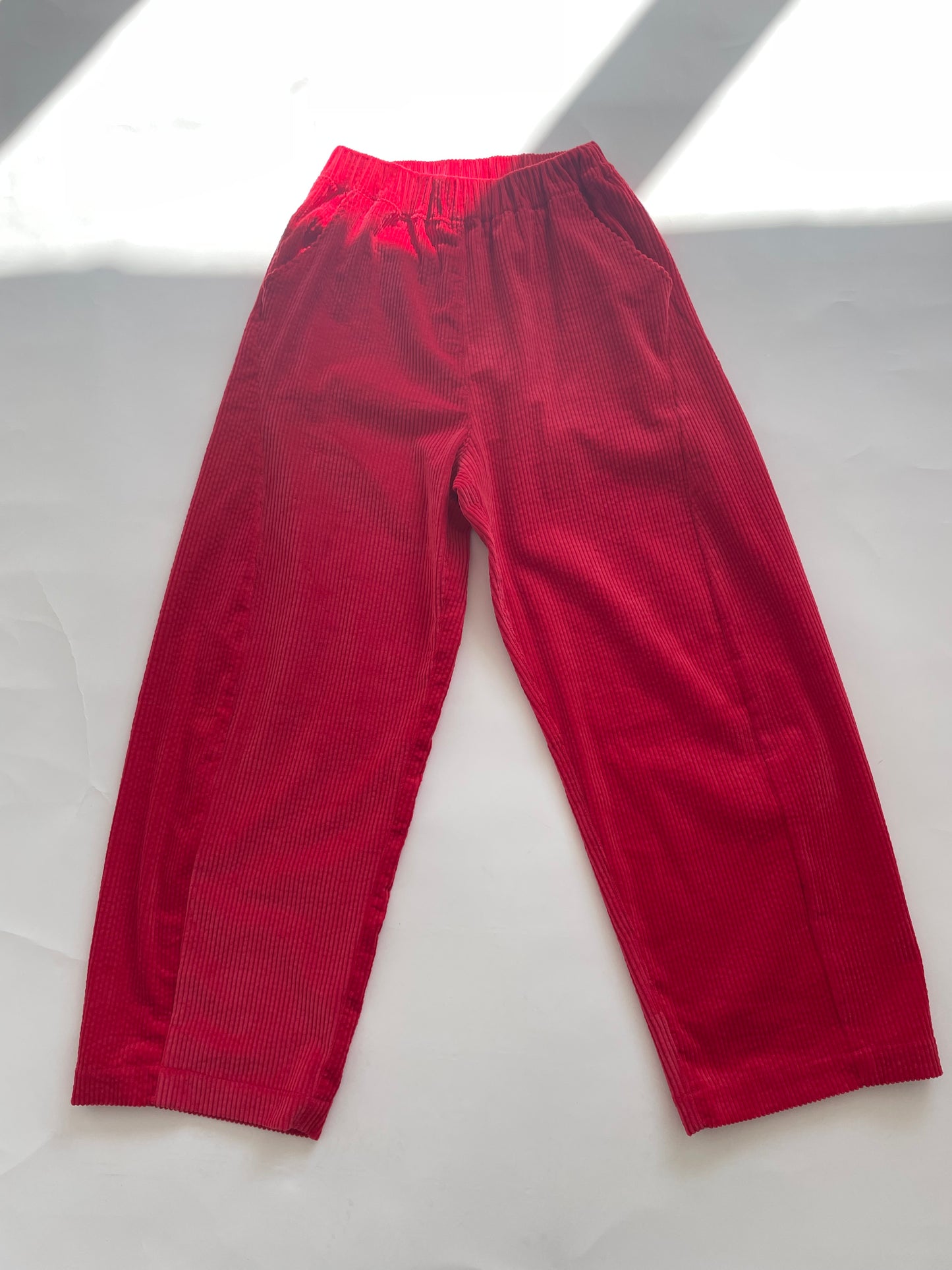Womens Corduroy Arc Carved Pants