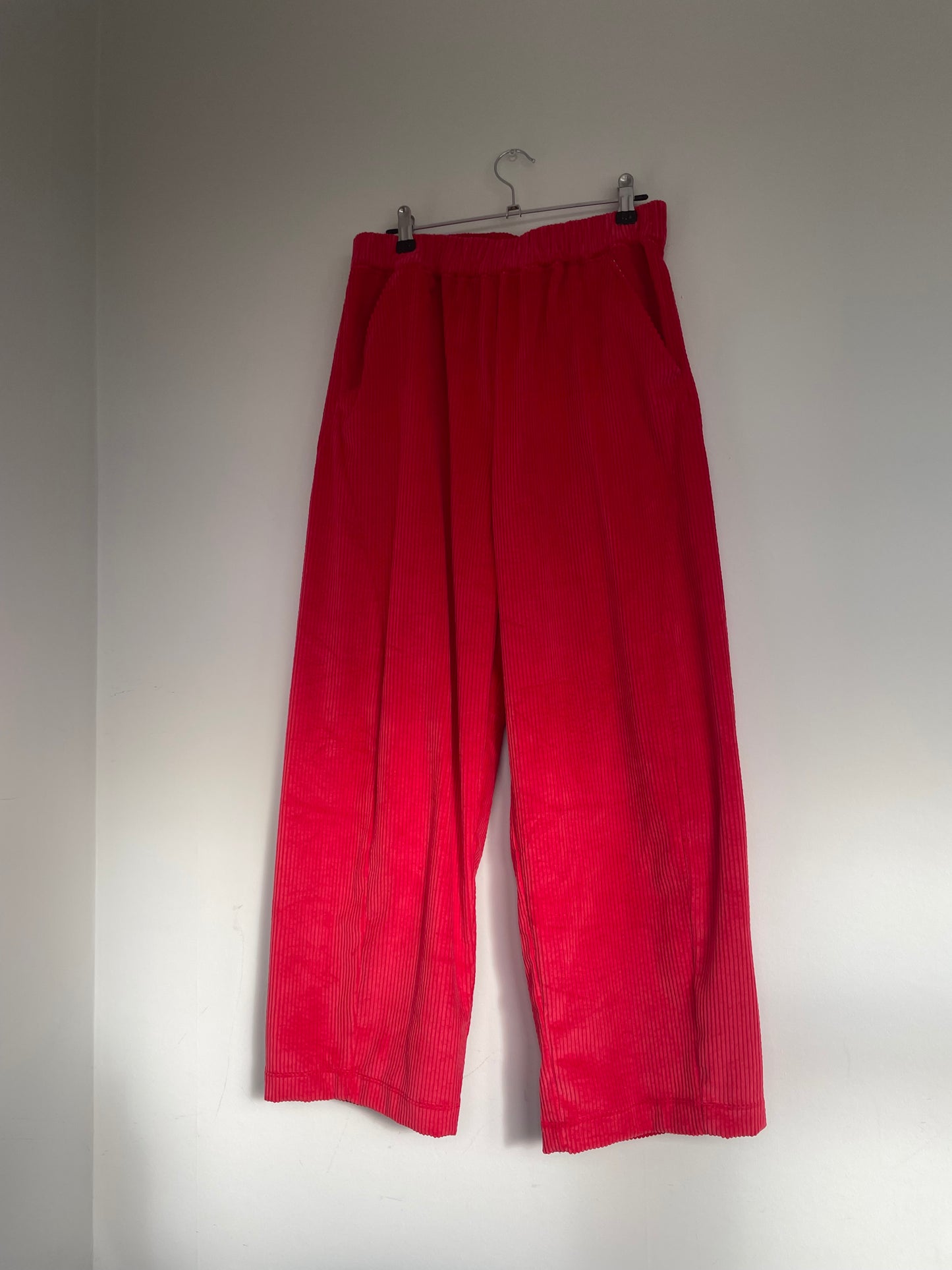 Womens Corduroy Arc Carved Pants