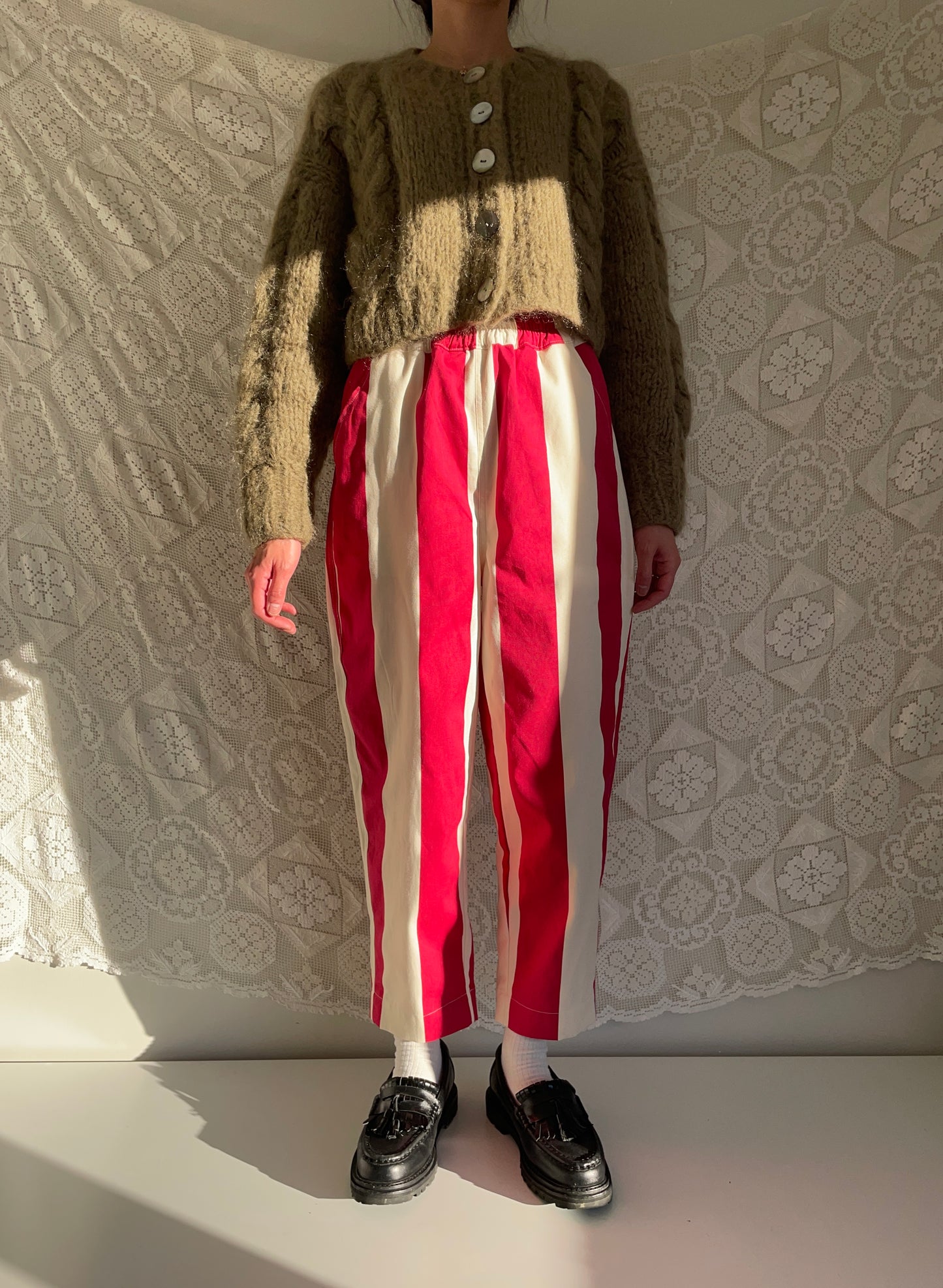 Womens Market Umbrella Carrot Pants