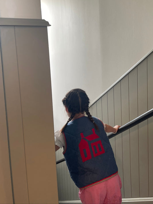 Child Home Sweet Home Quilt Vest