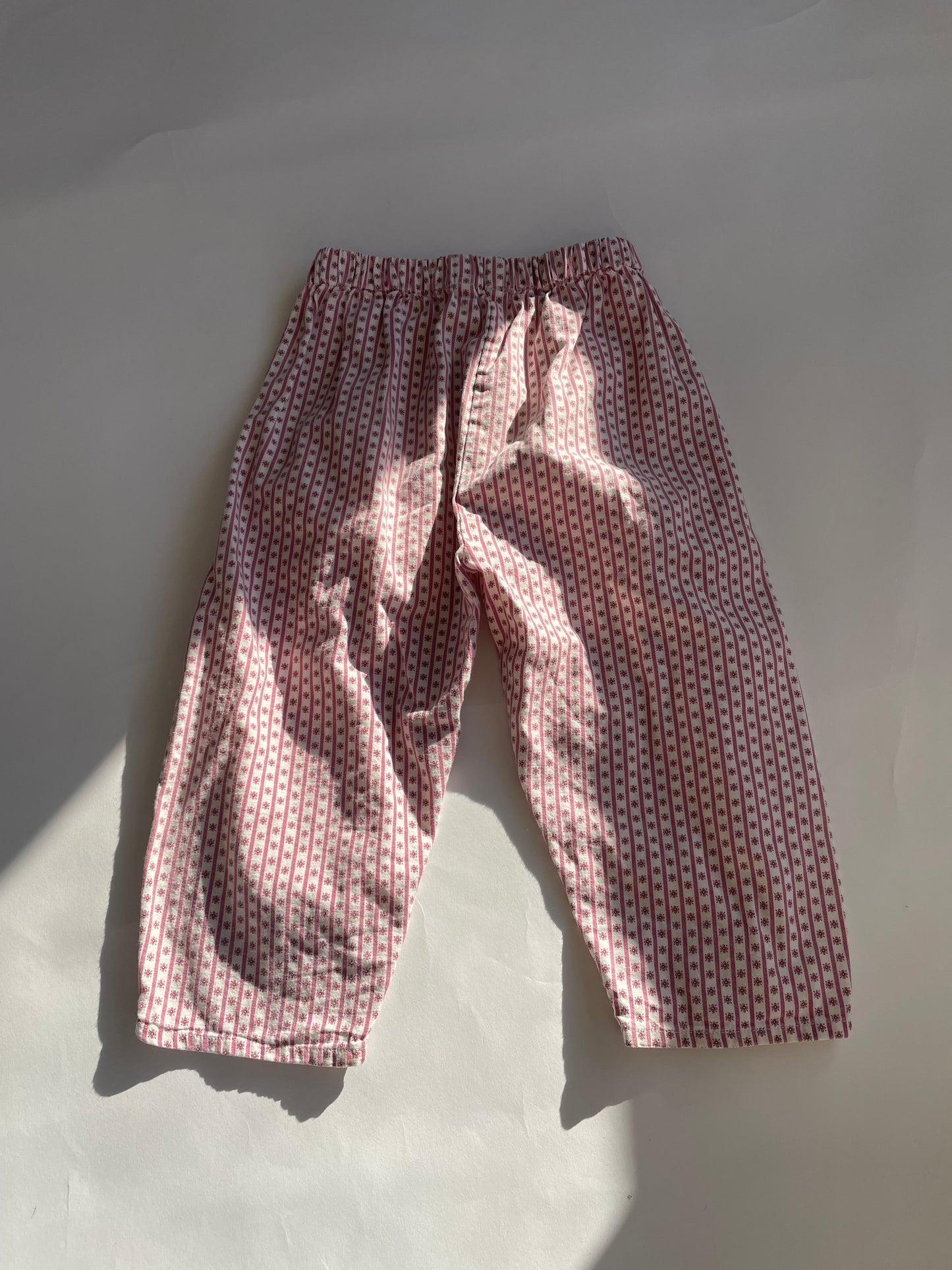 Pre-loved / Child Floral Wallpaper Pants / 3-4 Y