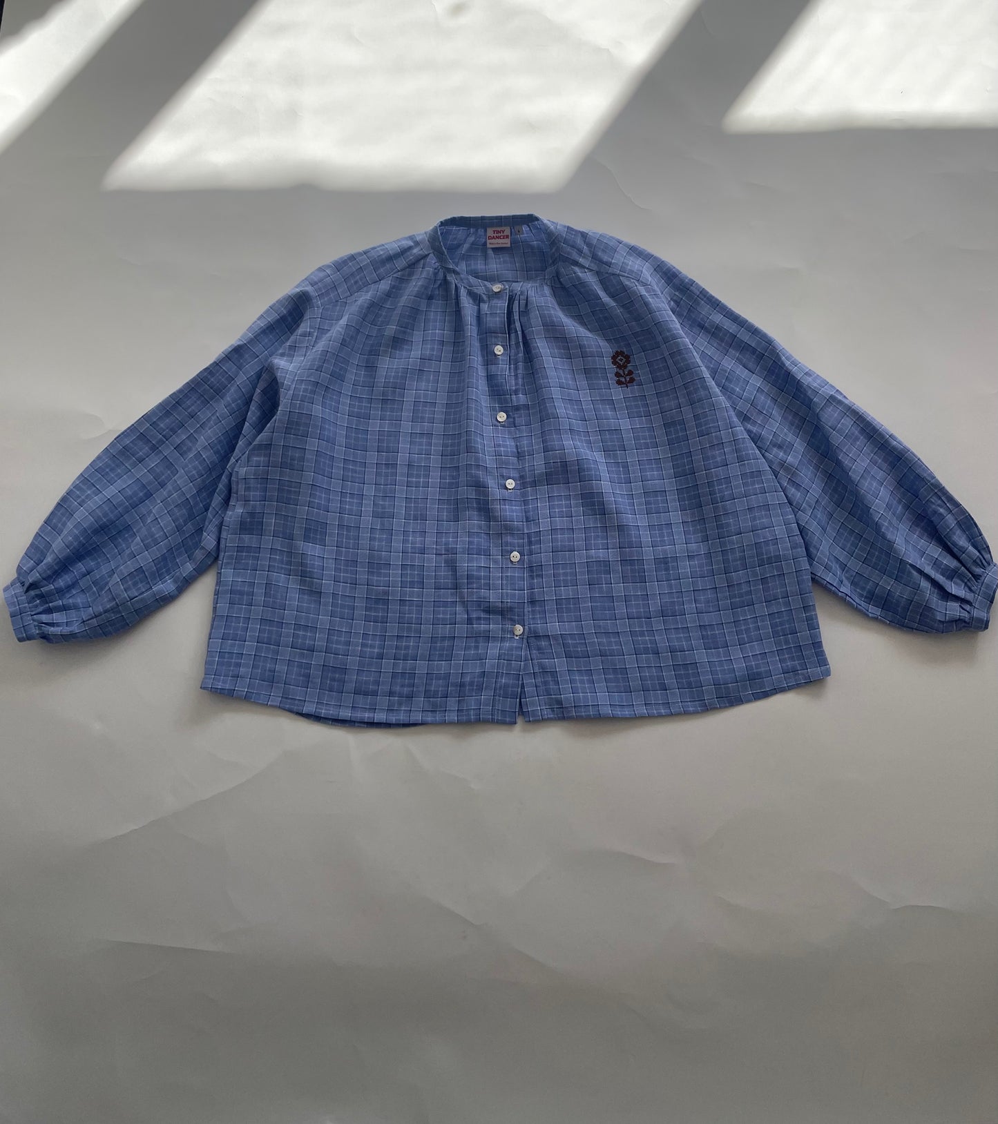 Womens Linen Garden Folk Blouse