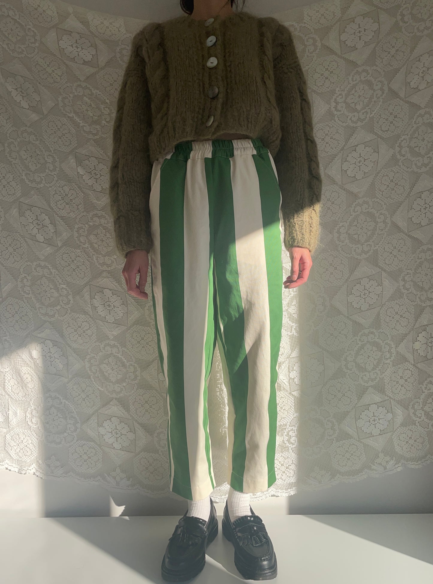 Womens Market Umbrella Carrot Pants