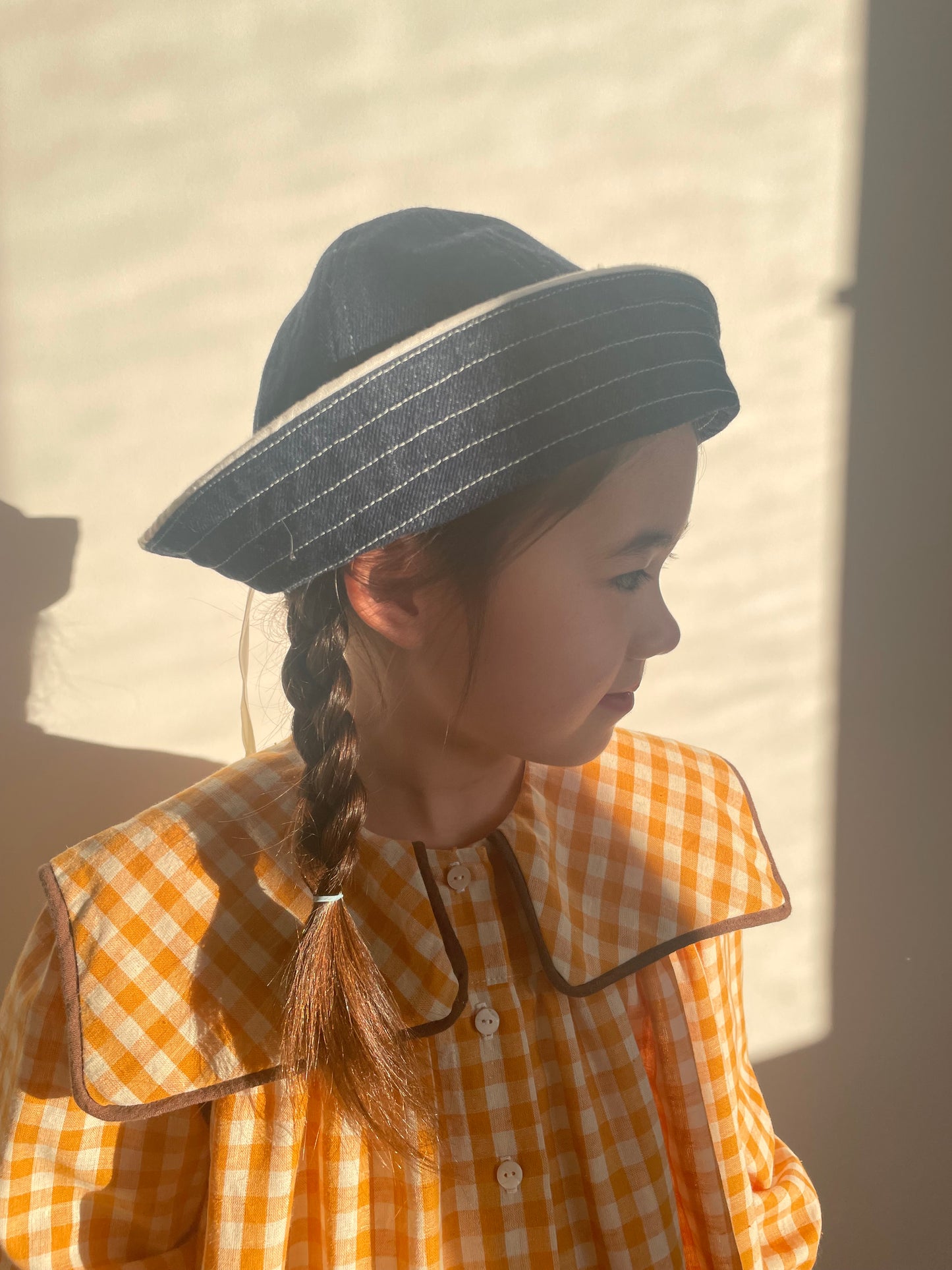 Child Denim Sailor Hat