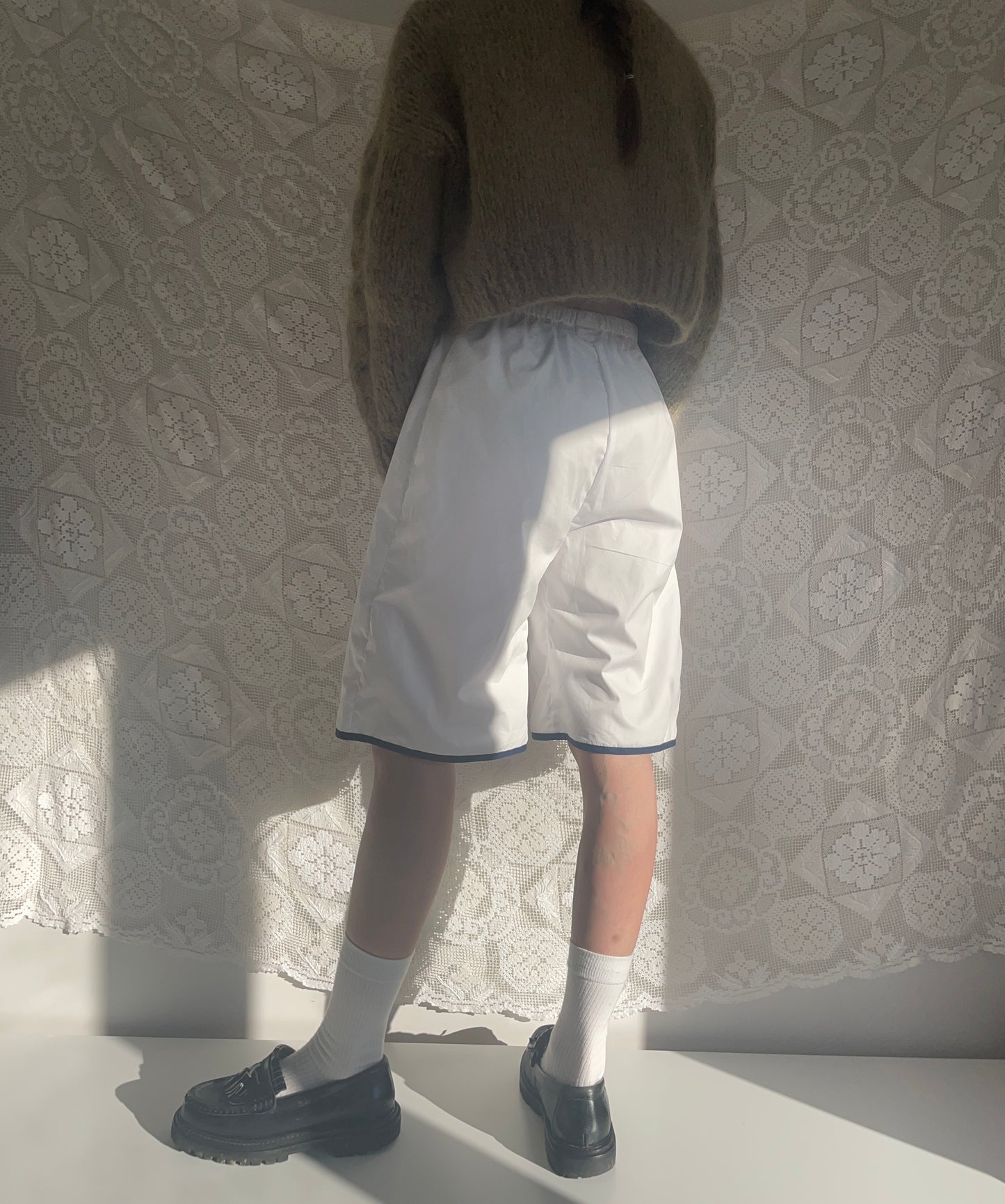 Womens Colour Contrast Shorts