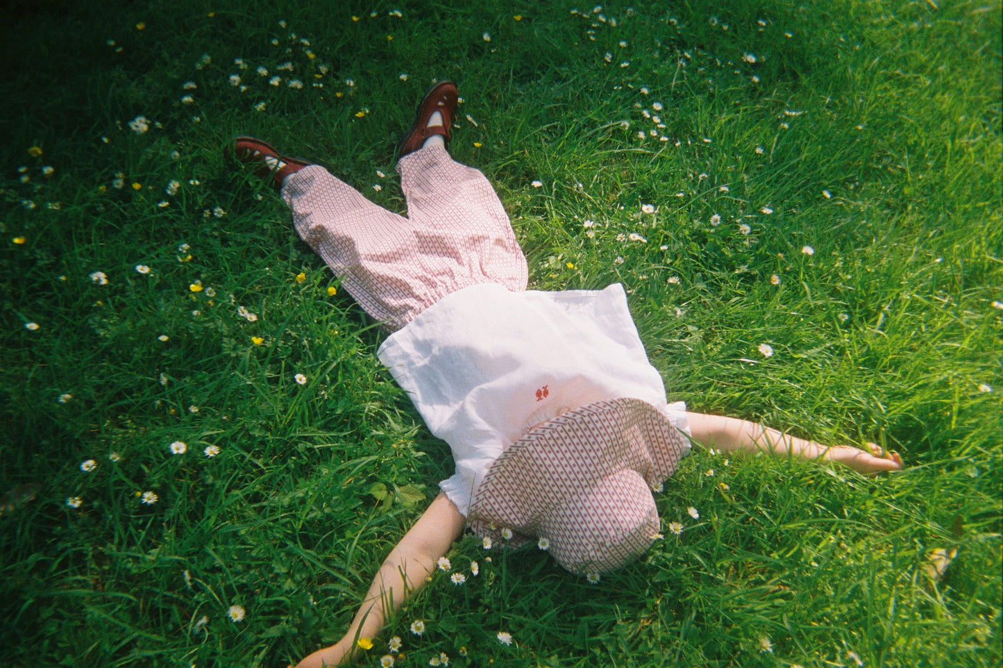 Child Floral Wallpaper Cotton Pants