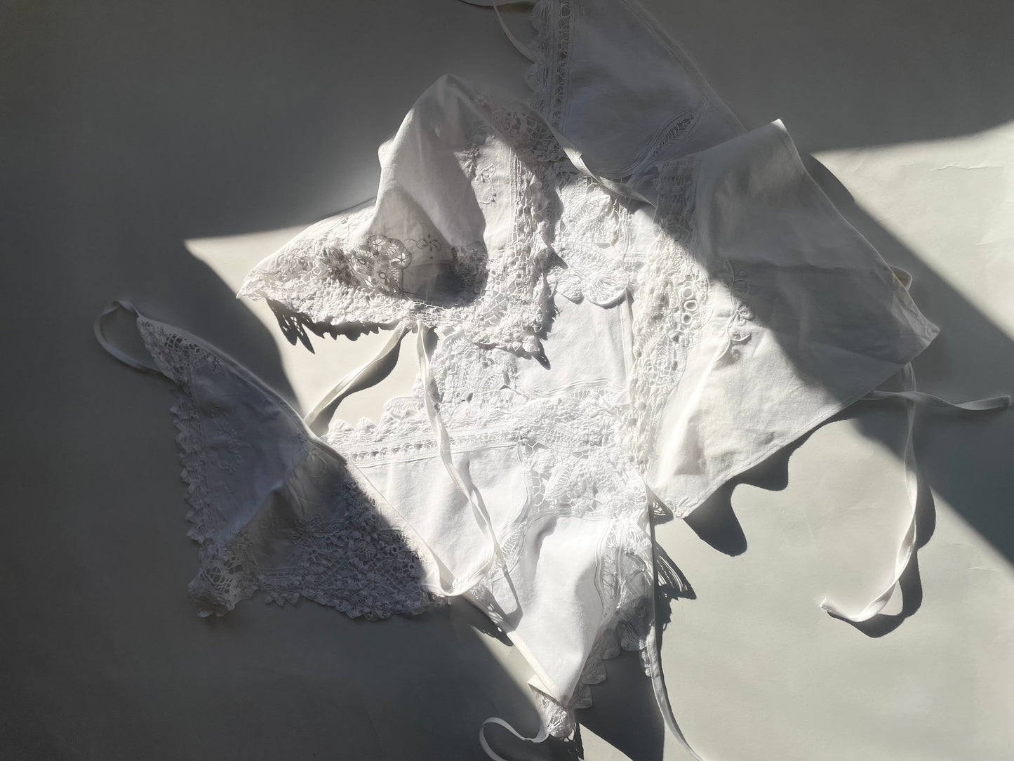 Womens Vintage Lace Headscarf