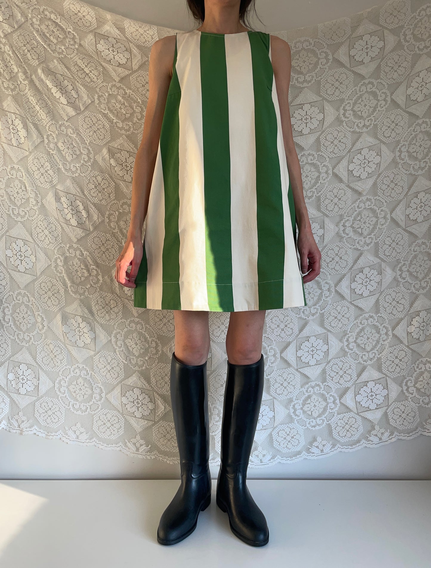 Womens Market Umbrella Mini Dress / 6