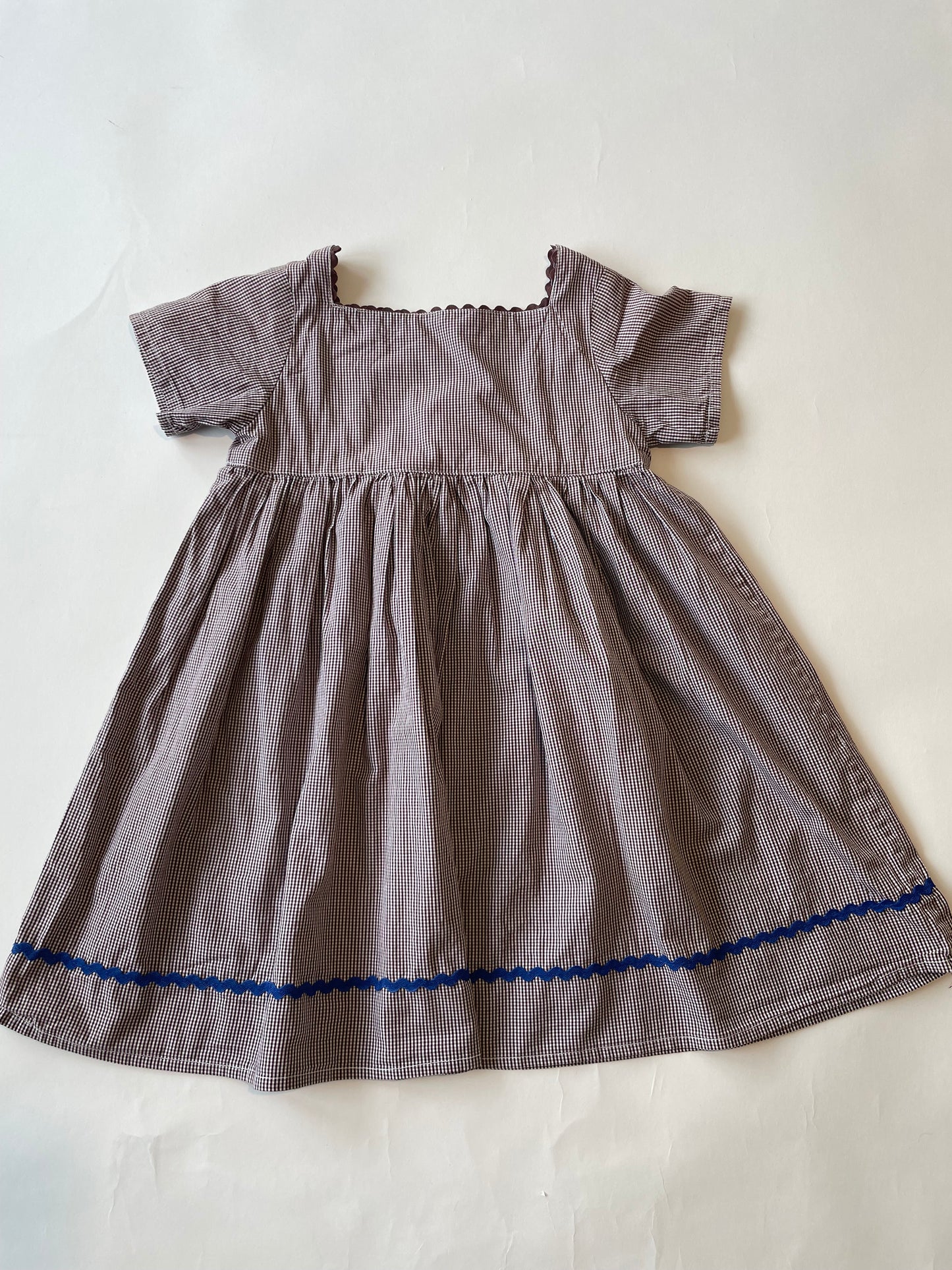Pre-loved Girls Square Neck Dress / 3-4Y